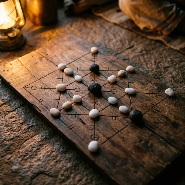 Vaagh Bakri Traditional Game