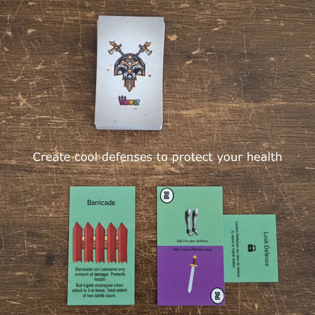 Warout strategy card game for kids inspired by Mahabharata heroes