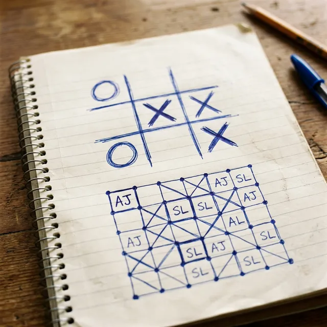 Handwritten Notebook Games