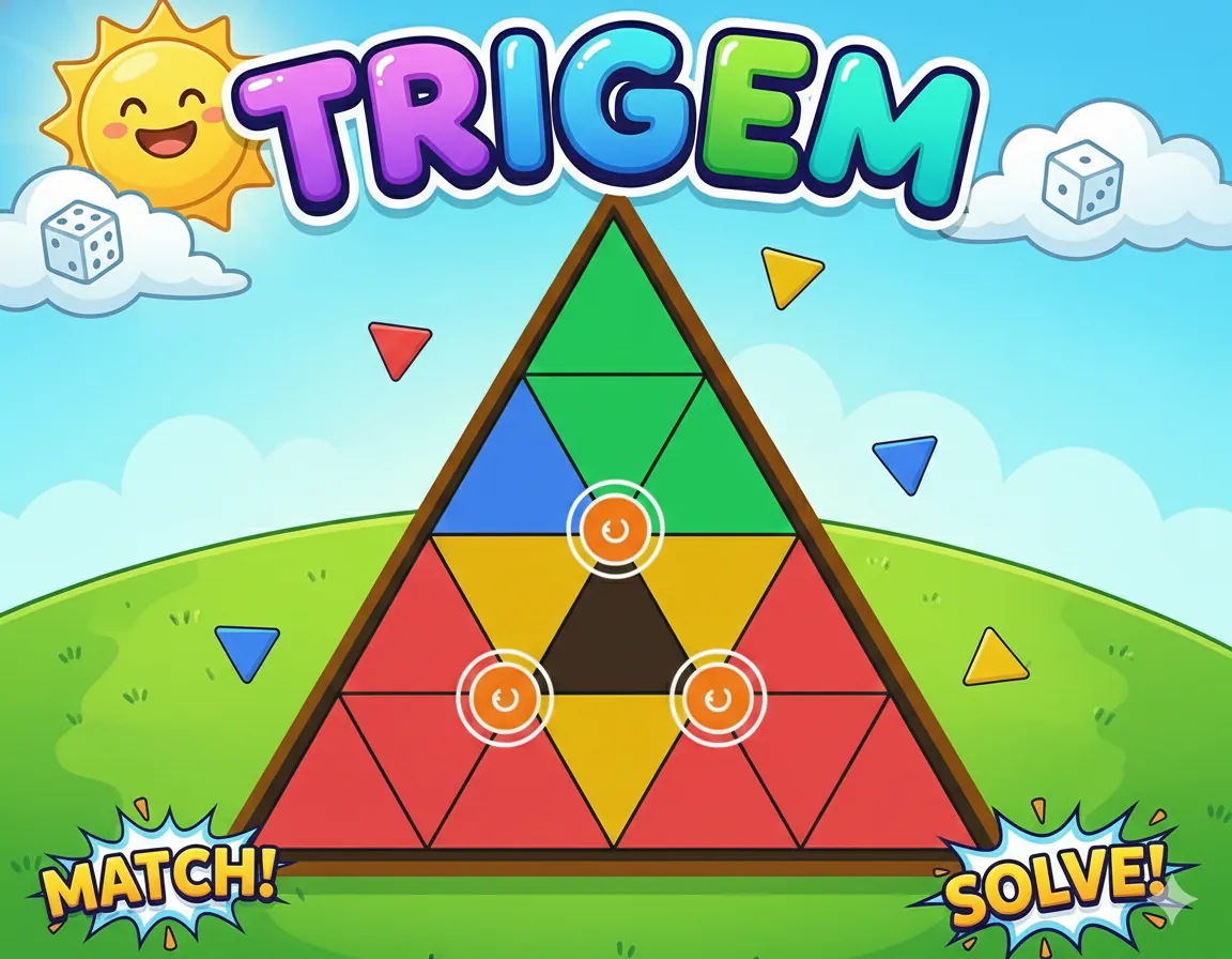 Trigem Color Puzzle Game